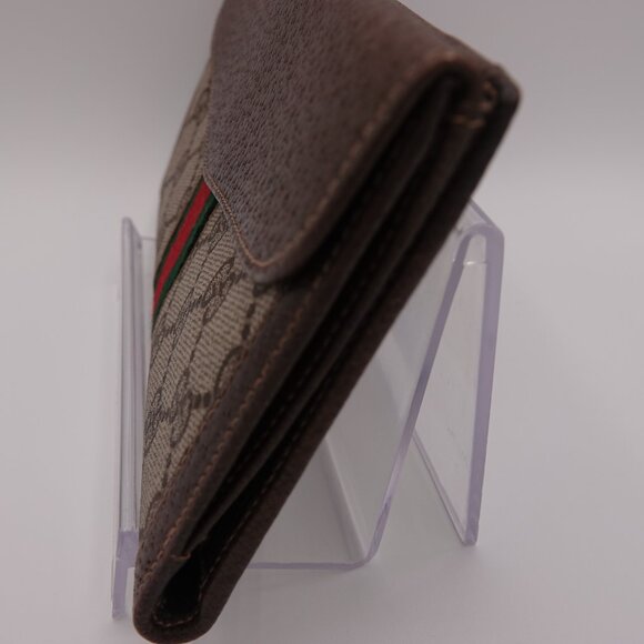 Gucci Vintage Sherry Line BiFold Wallet Clutch - Picture 3 of 13